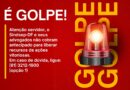 Informe Jurídico: Não caia em golpe! O Sindsep-DF e seus advogados não cobram antecipadamente para liberar recursos de ações vitoriosas Informe Jurídico: Não caia em golpe! O Sindsep-DF e seus advogados não cobram antecipadamente para liberar recursos de ações vitoriosas
