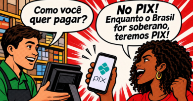 O seu voto protege o PIX e a soberania do Brasil! O seu voto protege o PIX e a soberania do Brasil!